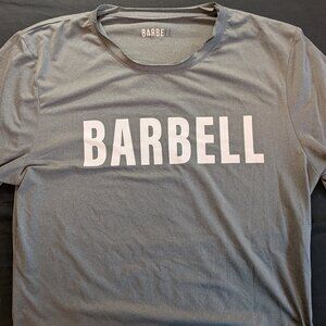 Barbell Starter Raw Tee - Gray - Large